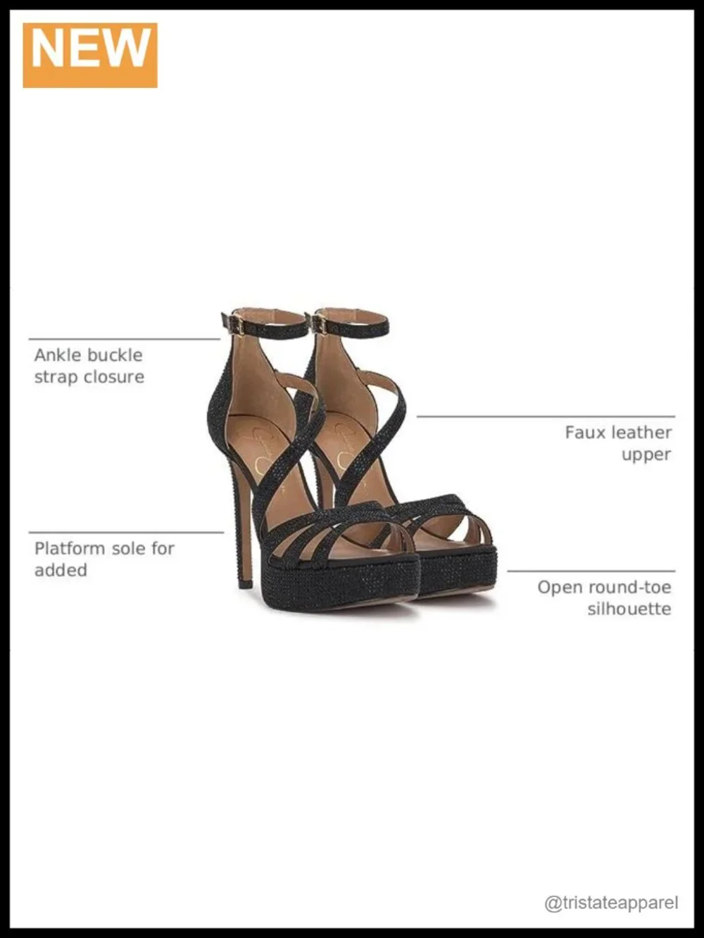 Jessica Simpson Shyremin2 Platform Stiletto Heel Sandals